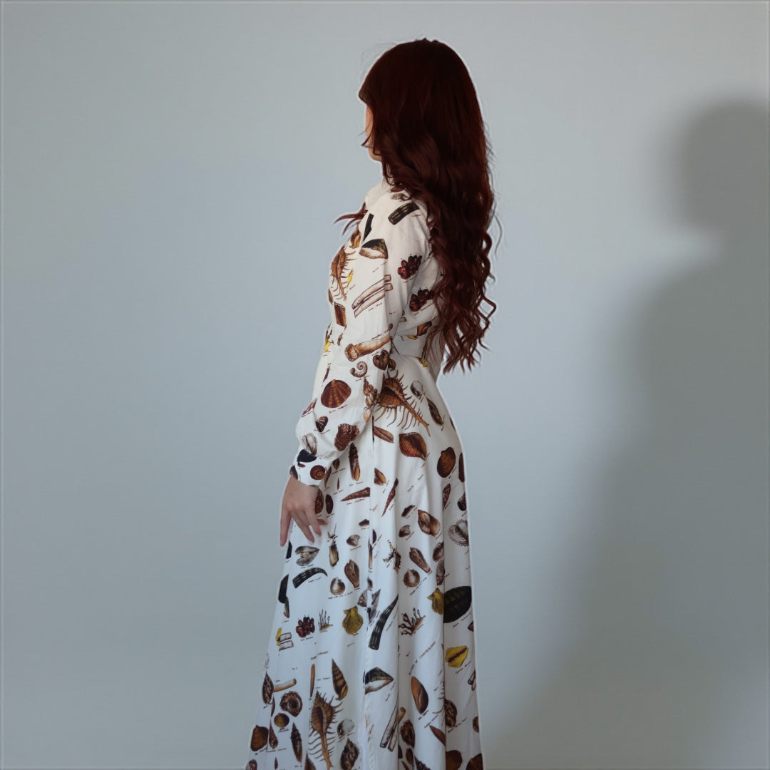 Shell Dream Midi Dress