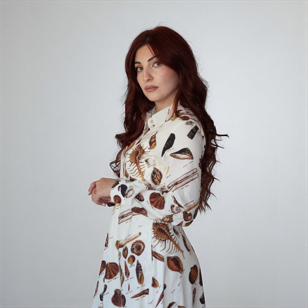 Shell Dream Midi Dress