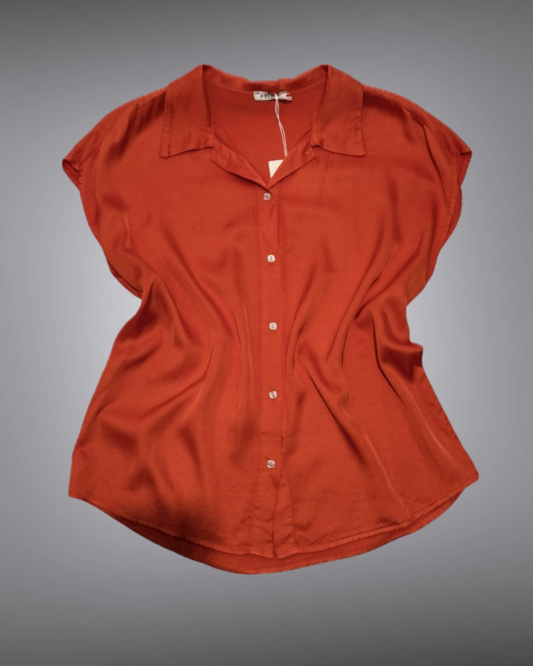 Collared Shirt (Flame Red)