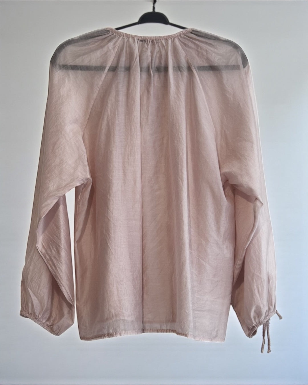 Ruffle Blouse (Pink)