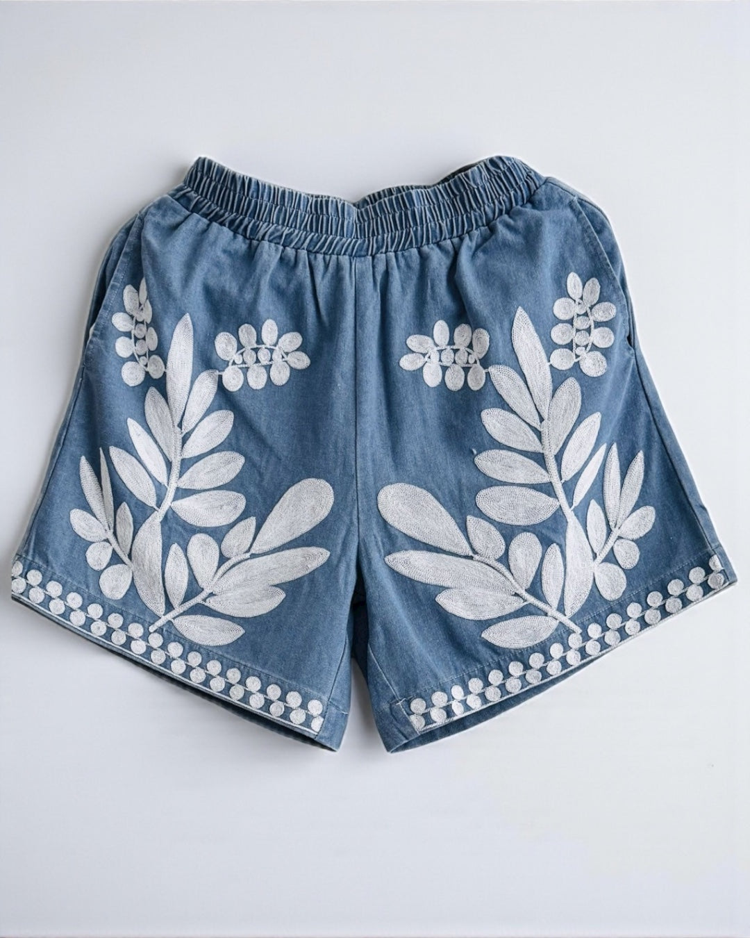 Denim Shorts Uzory