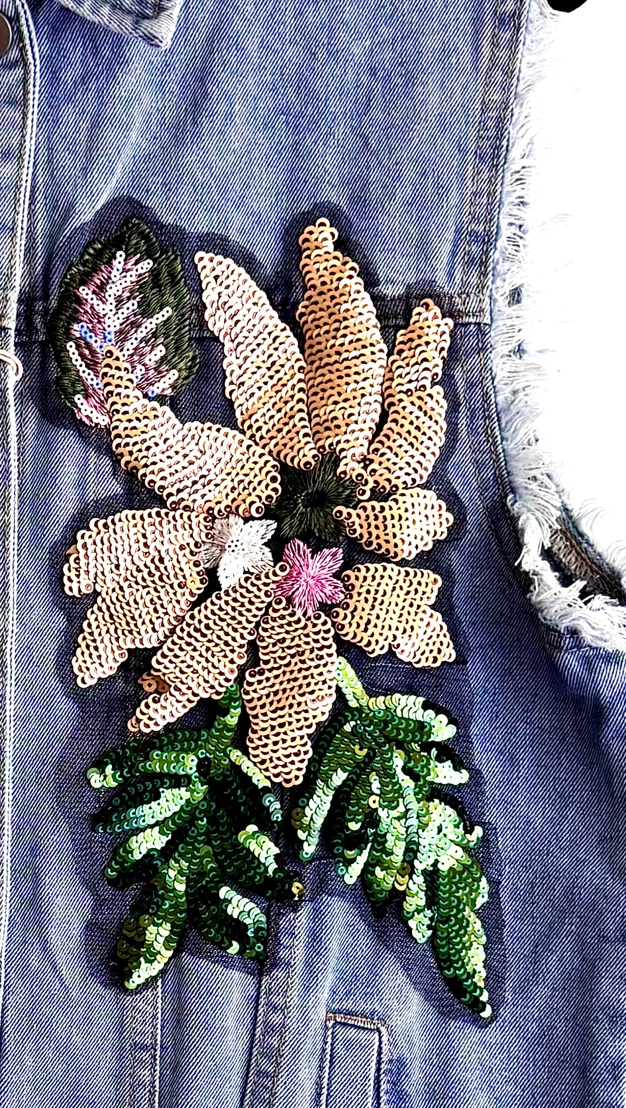 Denim Jeans Vest