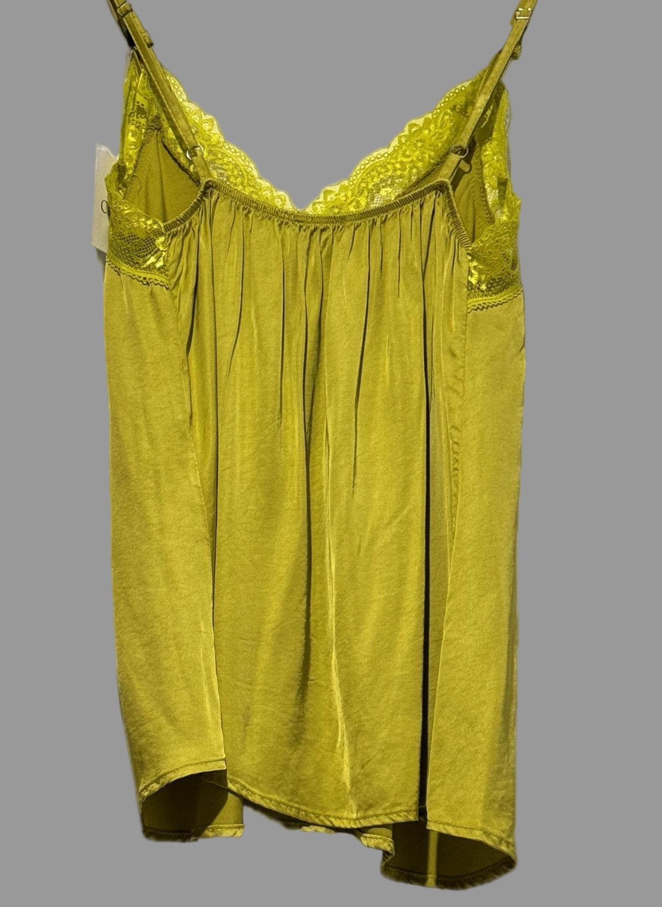 Luxury Lace Tank Top (Lime Green)