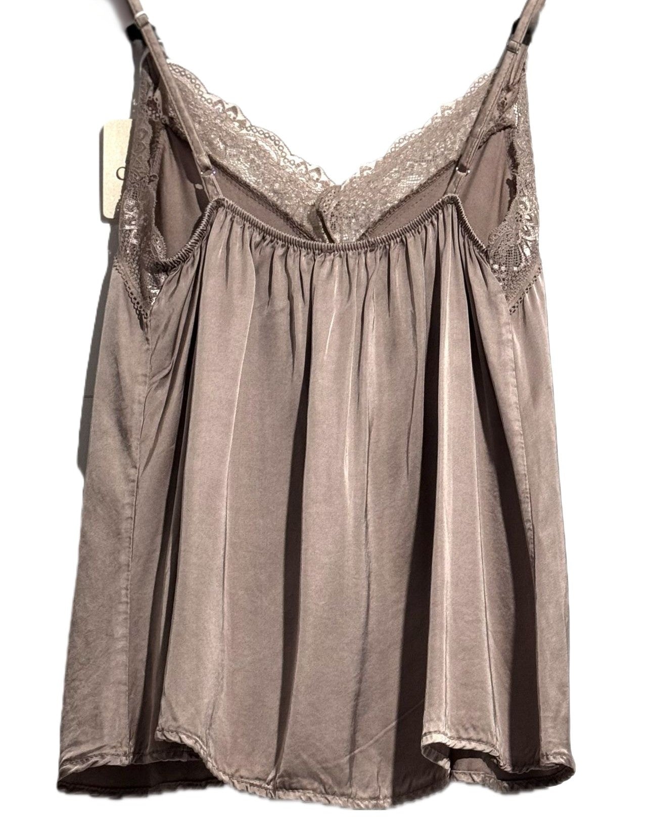 Luxury Lace Tank Top (Light Cappuccino)