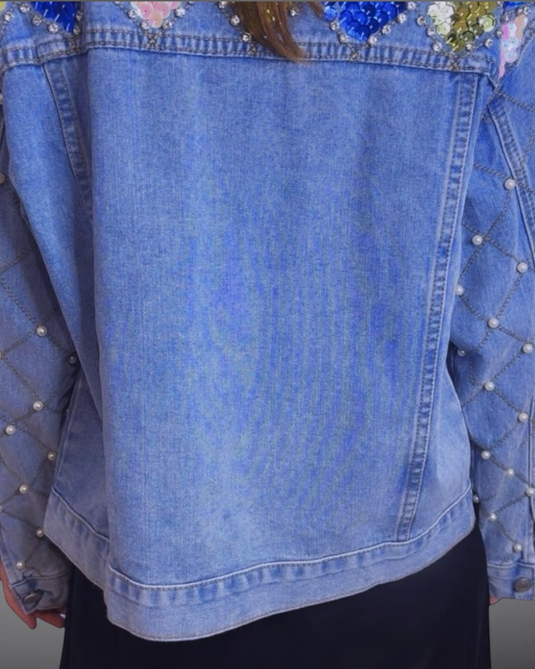 Denim Plaid Jacket