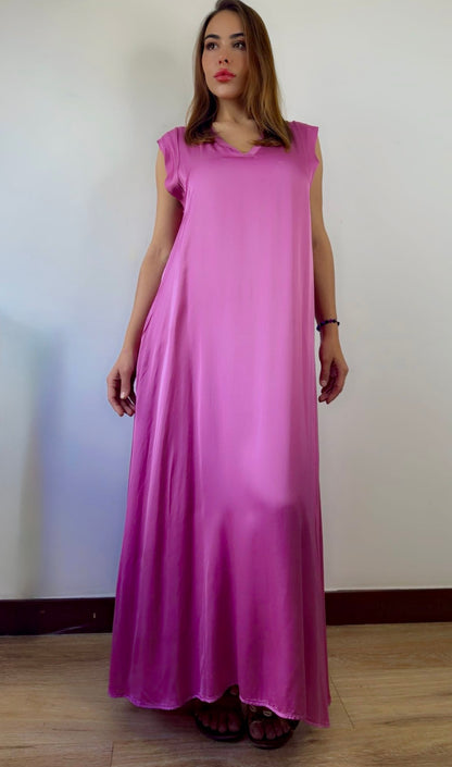 Платье макси Aura Wings темно-бежевого цвета