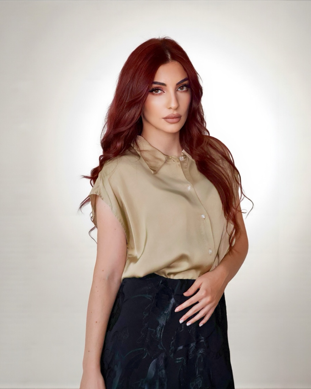Collared Shirt (Khaki)