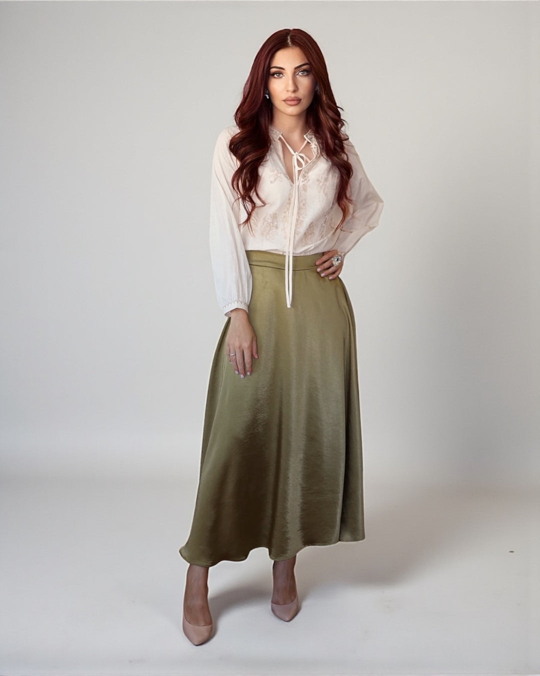 Elegant Shine Skirt