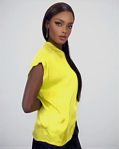 Collared Shirt (Salad Green)