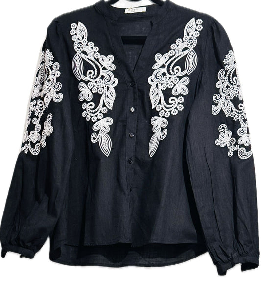 Noir Grace Blouse