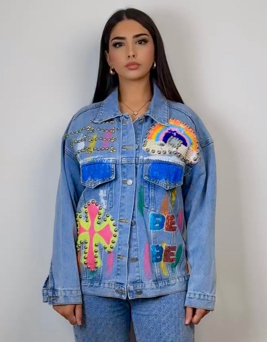 Aquarelle Denim Jacket