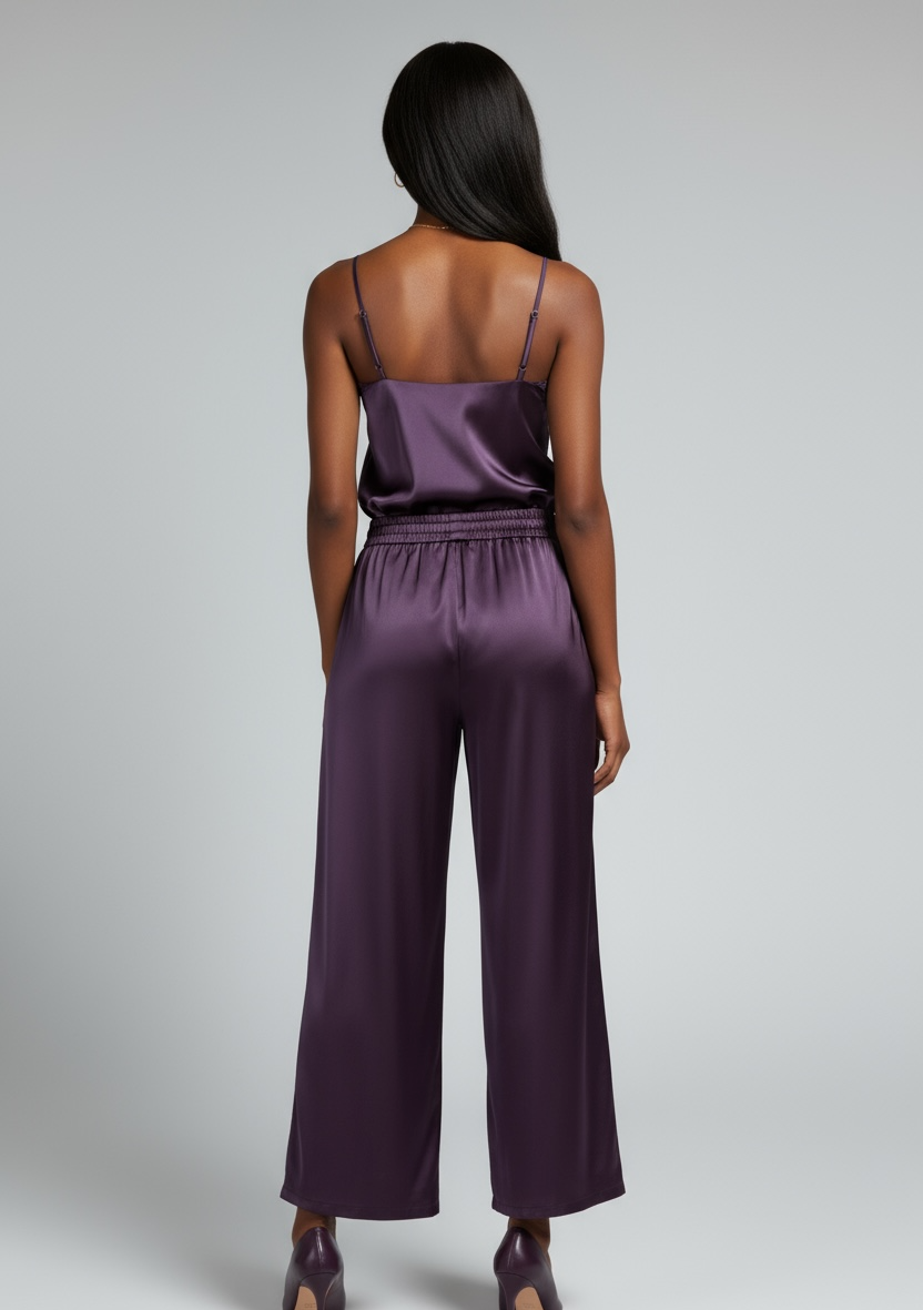 Фиолетовые брюки