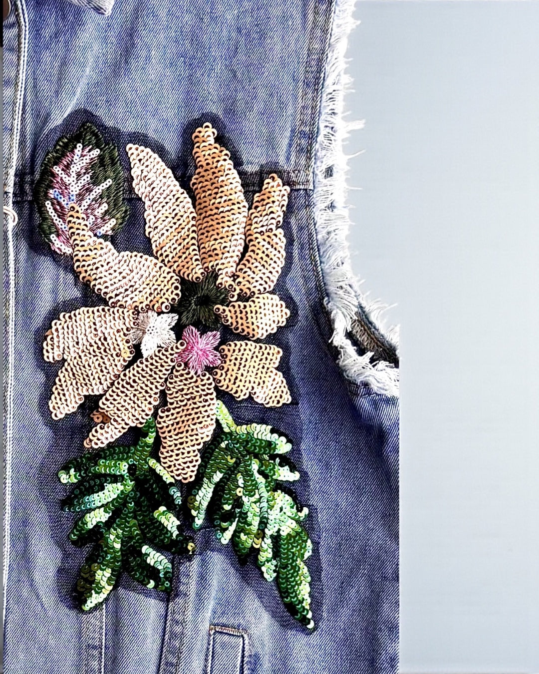 Denim Jeans Vest
