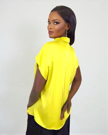 Collared Shirt (Salad Green)