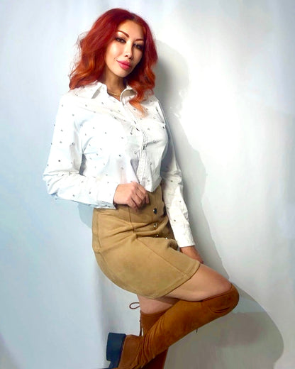 Stellar – Рубашка с металлическими вставками