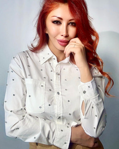 Stellar – Рубашка с металлическими вставками