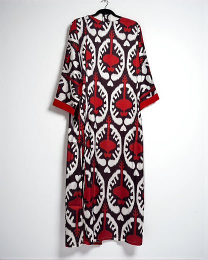 Узбекская акварельная туника