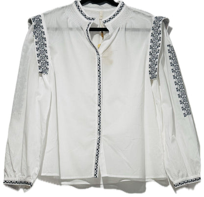 Myra – Embroidered Shirt with Ethnic Touch