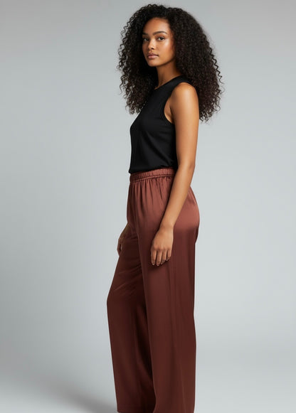 Dark Cherry Trousers