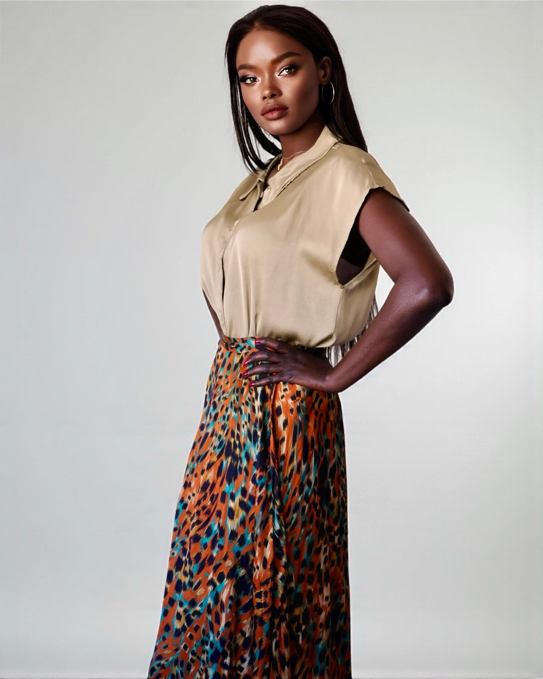 Collared Shirt (Khaki)