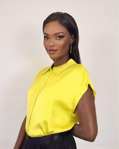 Collared Shirt (Salad Green)