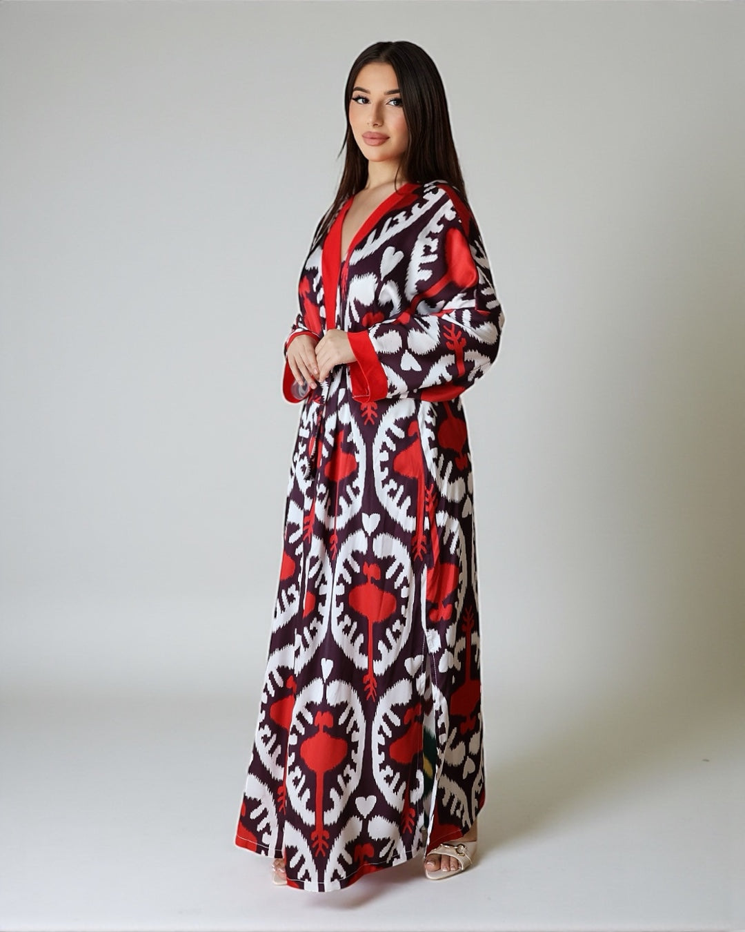 Узбекская акварельная туника