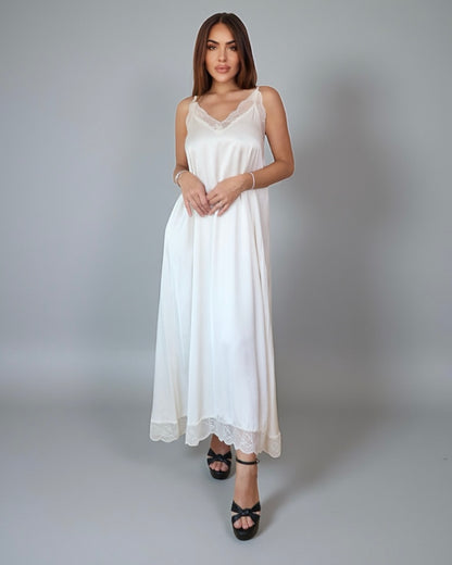 Maxi Lace Dress Vanilla