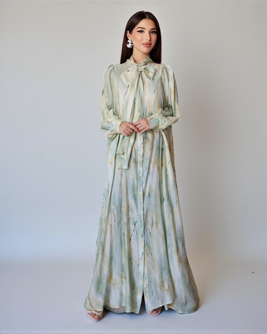 Платье Soft Ribbons Green