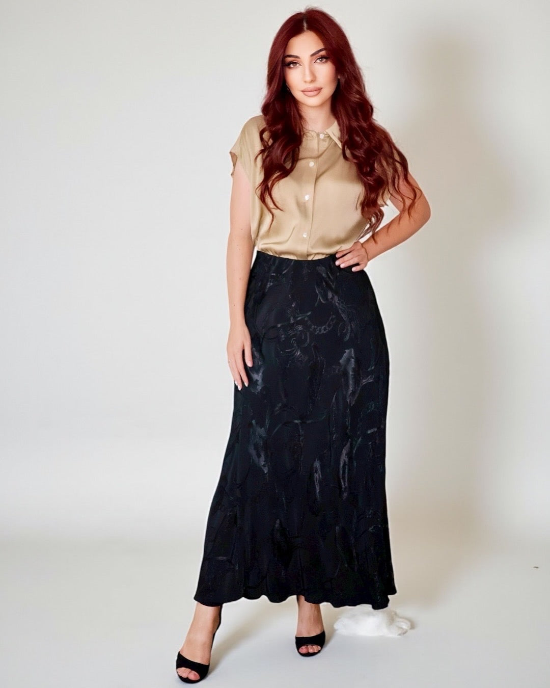 Юбка с цветочным принтом Rosa Italiana