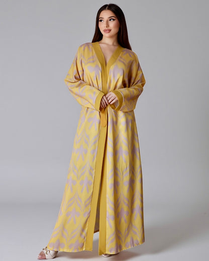 Узбекская традиционная туника из льна