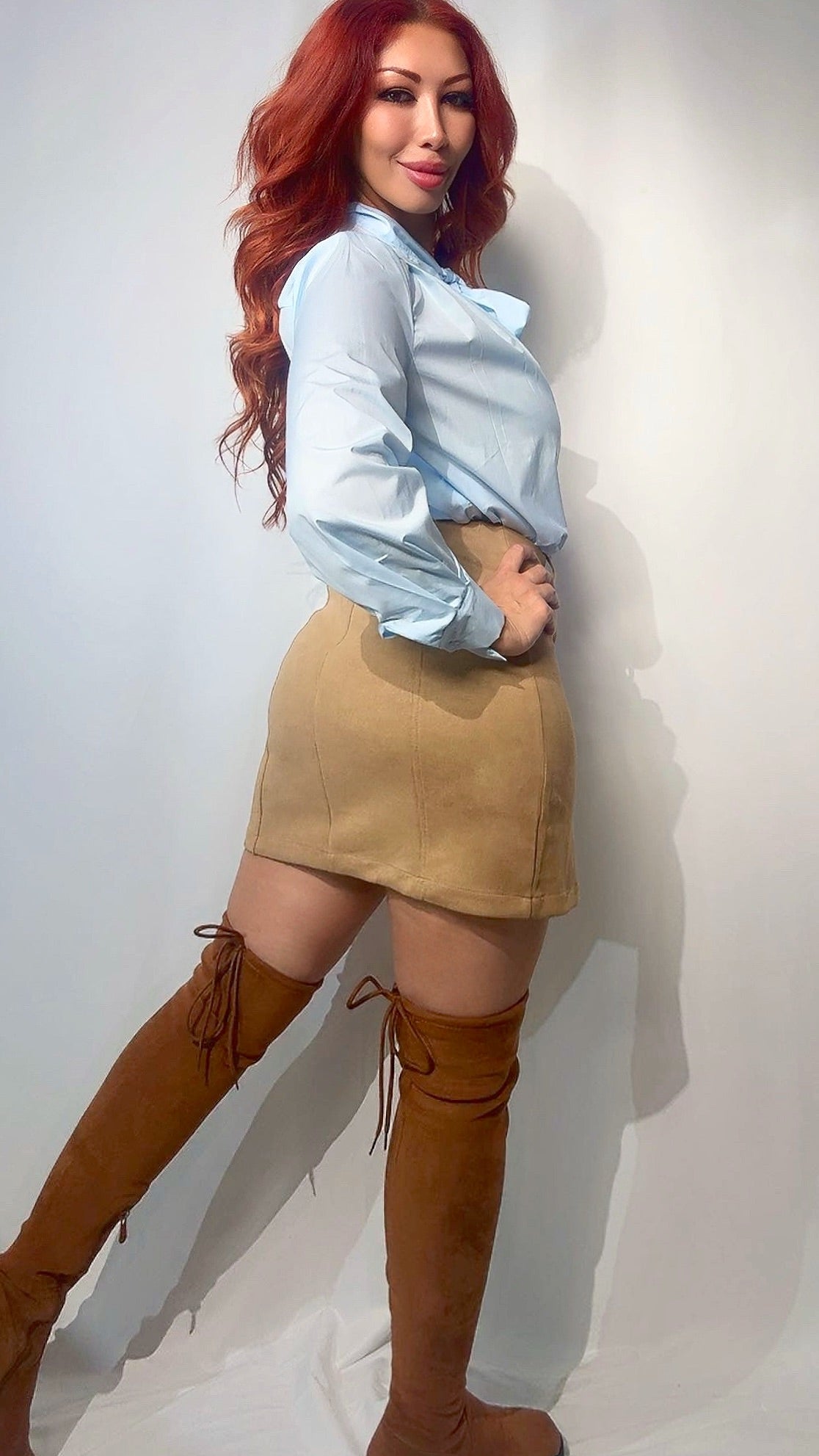 Блузка с бантом из вуали (белая)