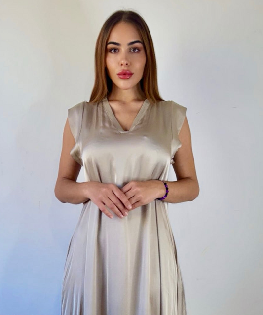 Aura Maxi Dress With Wings