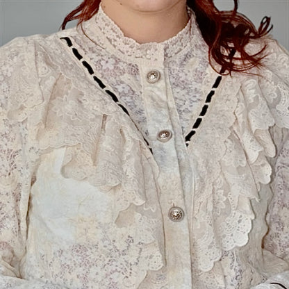 Baroque Jabot blouse