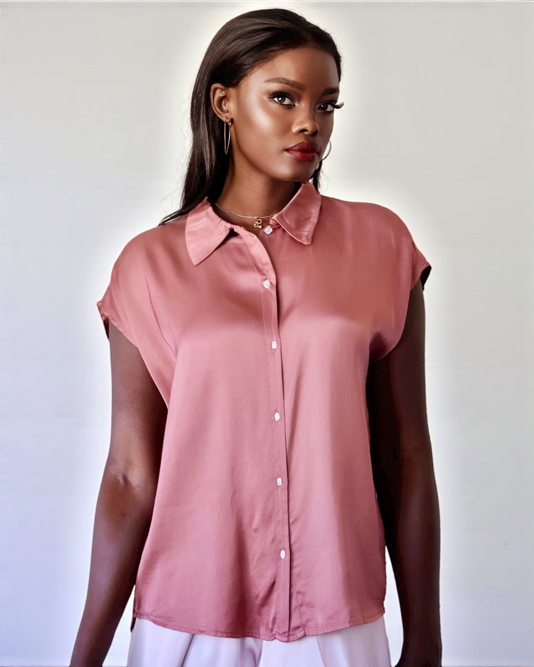 Collared Shirt (Pink)