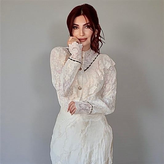 Baroque Jabot blouse