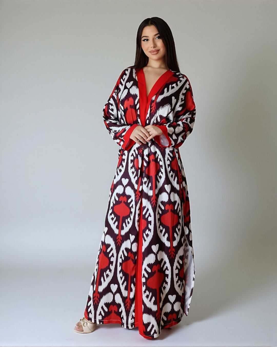 Узбекская акварельная туника