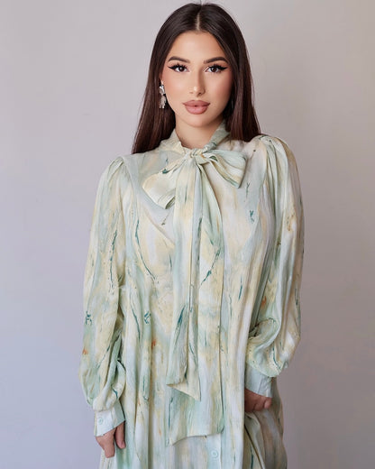 Платье Soft Ribbons Green