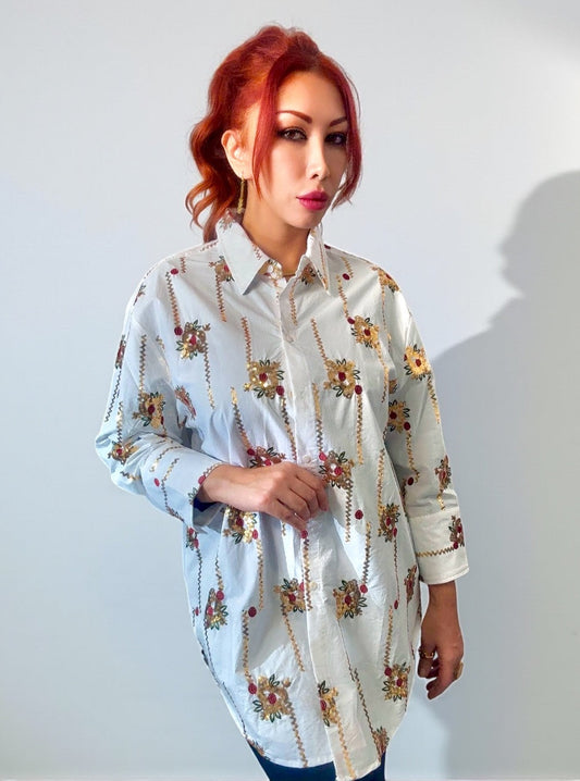 Golden Meadow Shirt (Oversize)