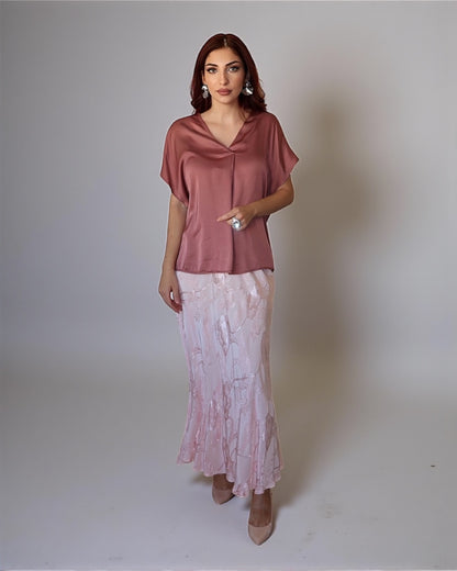 Юбка с цветочным принтом Rosa Italiana