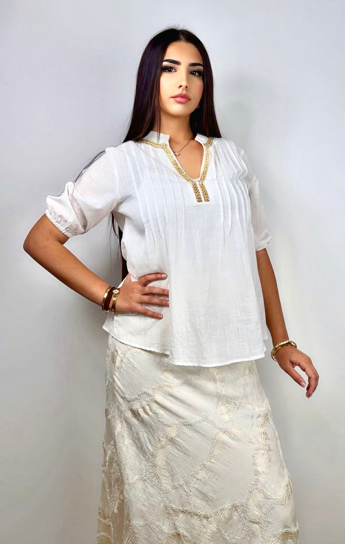 Блуза «Золотой шепот» 