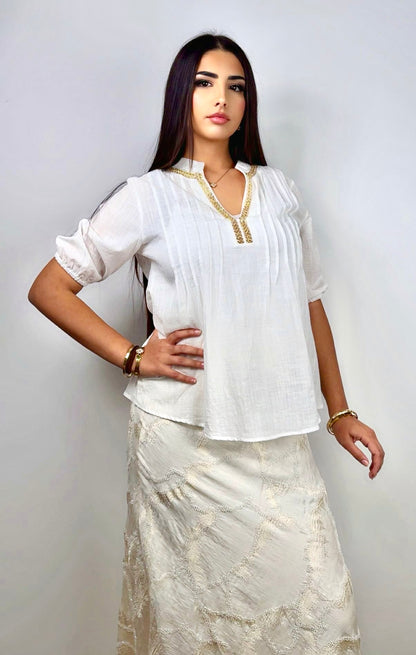 Блуза «Золотой шепот» 