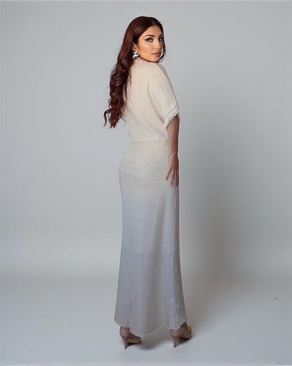 Юбка с вышивкой в ​​стиле бохо