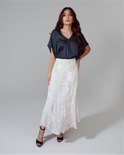 Юбка с цветочным принтом Rosa Italiana