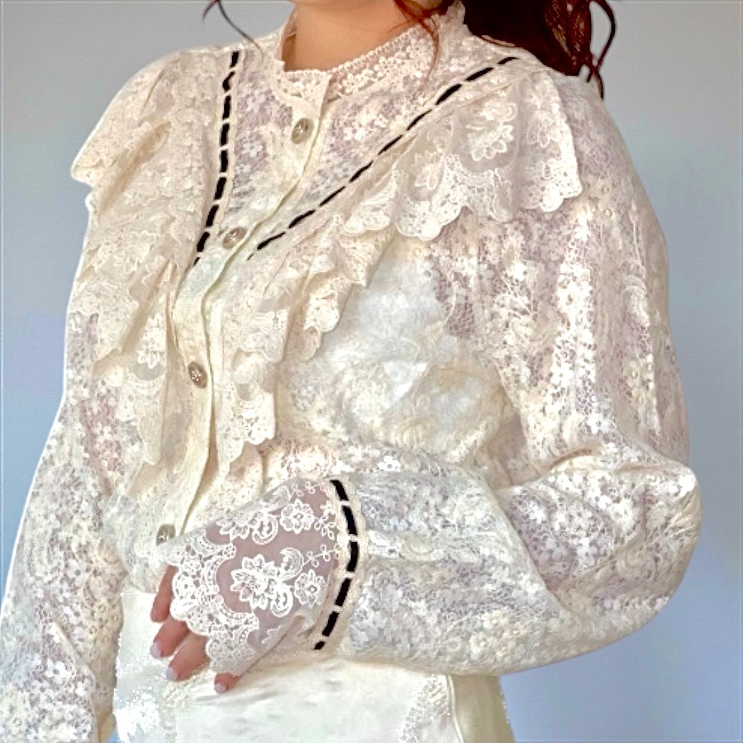Baroque Jabot blouse
