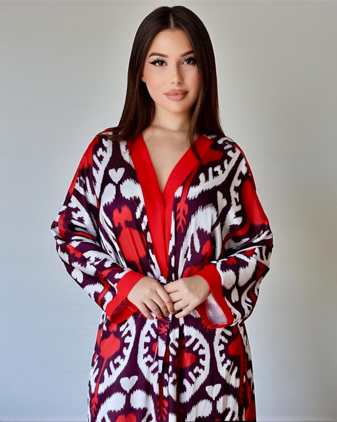 Узбекская акварельная туника