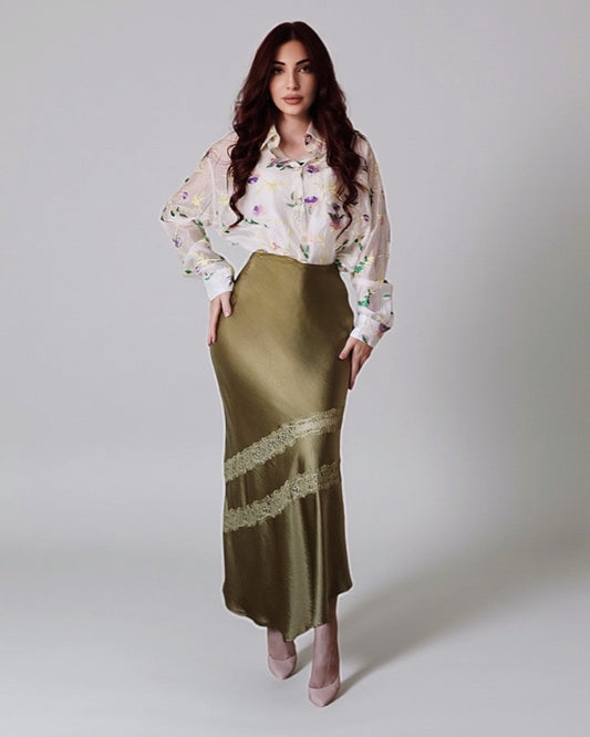 Olive Grace –  Lace Skirt