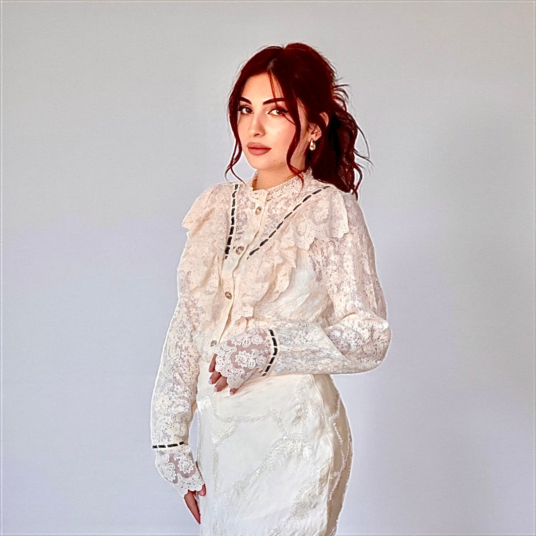 Baroque Jabot blouse