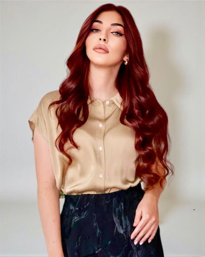 Collared Shirt (Khaki)