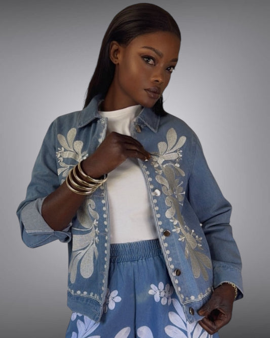 Denim Jacket Uzory