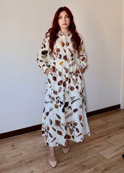 Платье миди Shell Dream